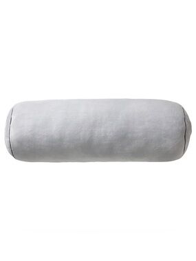 IKEA BLÅSKATA Big Size Cushion – Cylinder Shaped, Light Gray